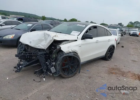 2016 Mercedes-Benz Gle 450 Amg Coupe 4Matic из США, поврежденный, VIN 4JGED6EB8GA007835